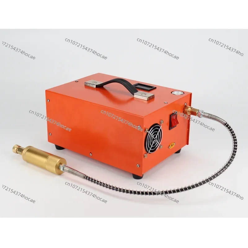 12v portable mini pcp electric pc air compressor 300 bar for diving tank 0.68L