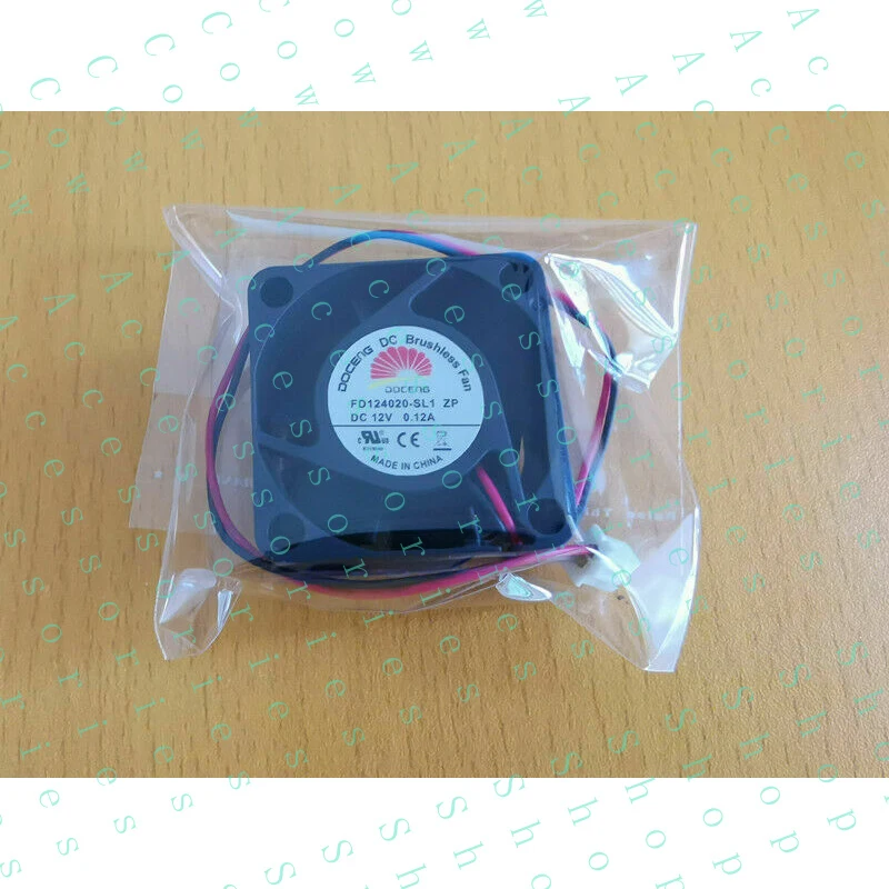 

PP+ 1PC server cooling fan FD124020-SL1 ZP 12V 0.12A 4020 4CM