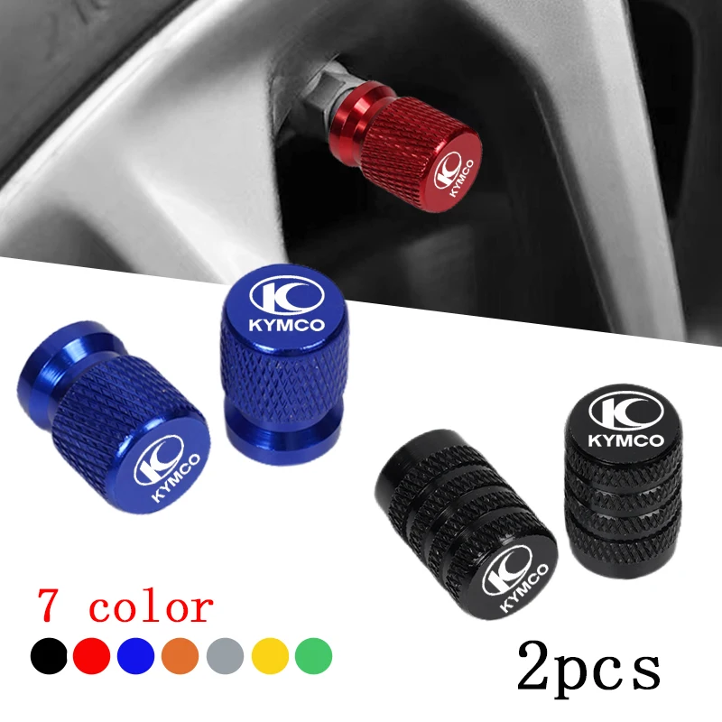 

For KYMCO AK550 XCITING 250 300 350 400 400S 500 Motorcycle Accessories Tire Valve Caps Tyre Stem Covers Airdust Waterproof