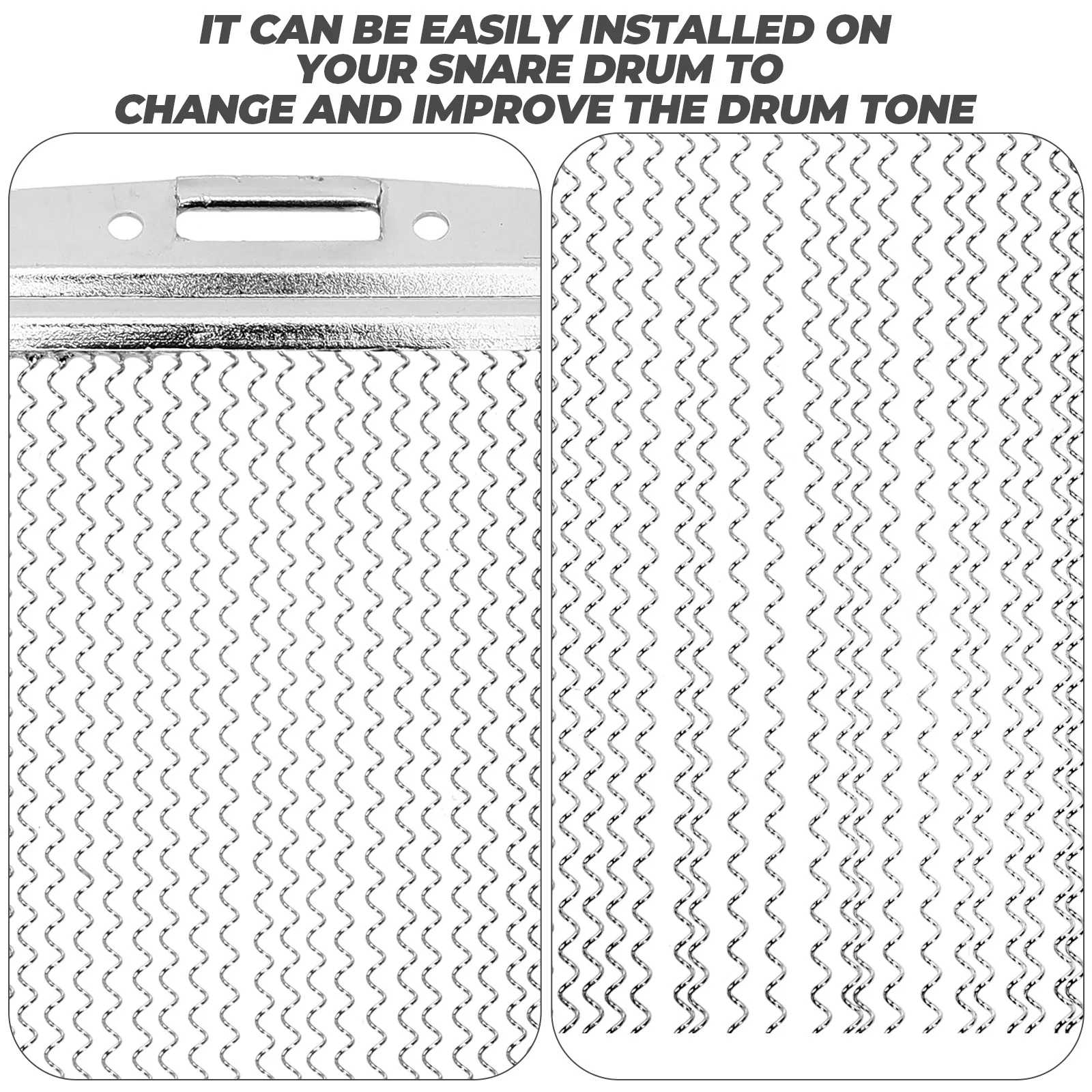 

20 Strands Snare Wire Durable Metal Belt For Percussion Instrument Accessory Replacement Sound String Drum Parts Sturdy Shelf