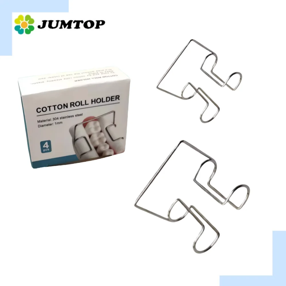 

Autoclavable Dental Cotton Roll Clip - Stainless Steel Orthodontic Saliva Absorber Holder for Dental Clinic and Laboratory Tools