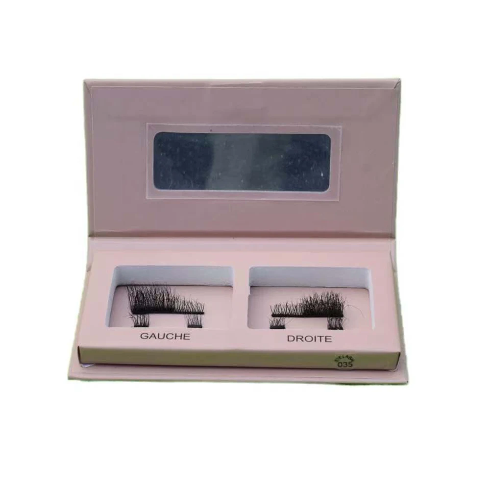 Wholesale Private Label Magnetwimpern Magnetic Eye Lashes Magnetic Lashes 25mm 26mm Eyelashes with Custom Logo