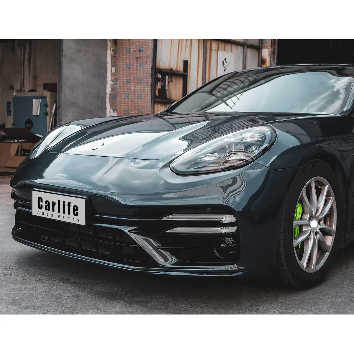 Automóvel facelift corpo Kit para Porsche Panamera 970 2008-2016, atualização 971 Turbo S estilo amortecedor, acessórios de carro