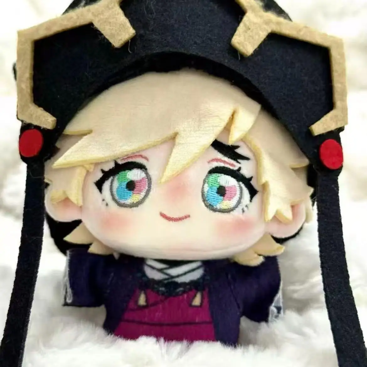 

10cm Anime ‌Douma Plush Doll Demon Slayer Kimetsu no Yaiba Cartoon Cosplay Stuffed Toy Birthday Gift