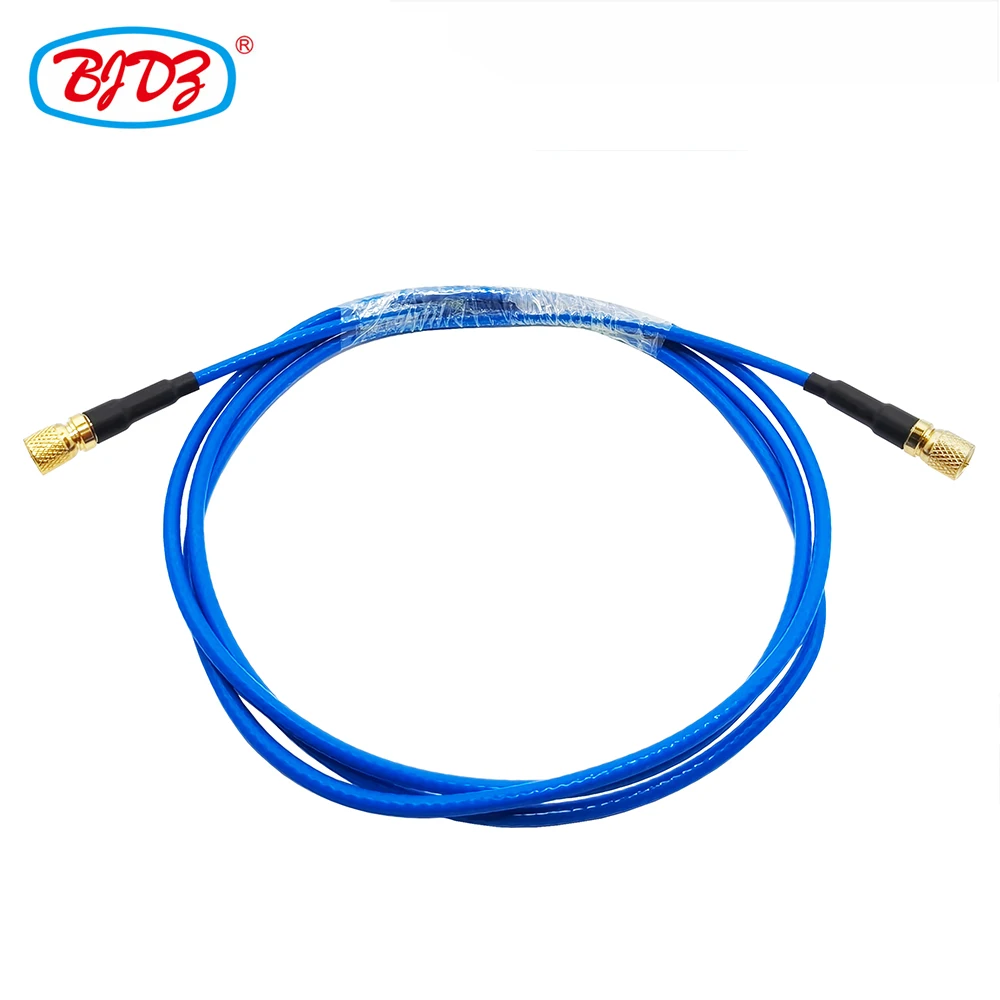 Free Shipping 2PCS 1.5M Length 10-32 UNF Male to 10-32 UNF Male Connector for RG174 Cable