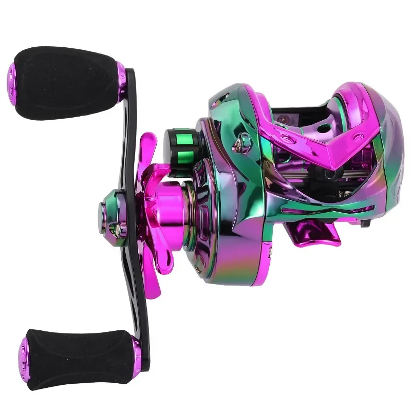 Colorful Baitcasting Reel 7.2 1,6.5 1 Gear Ratio Max Drag 8kg  Brake Fishing Reel  Carp Fishing Tackle Bike jeresy men Cycling