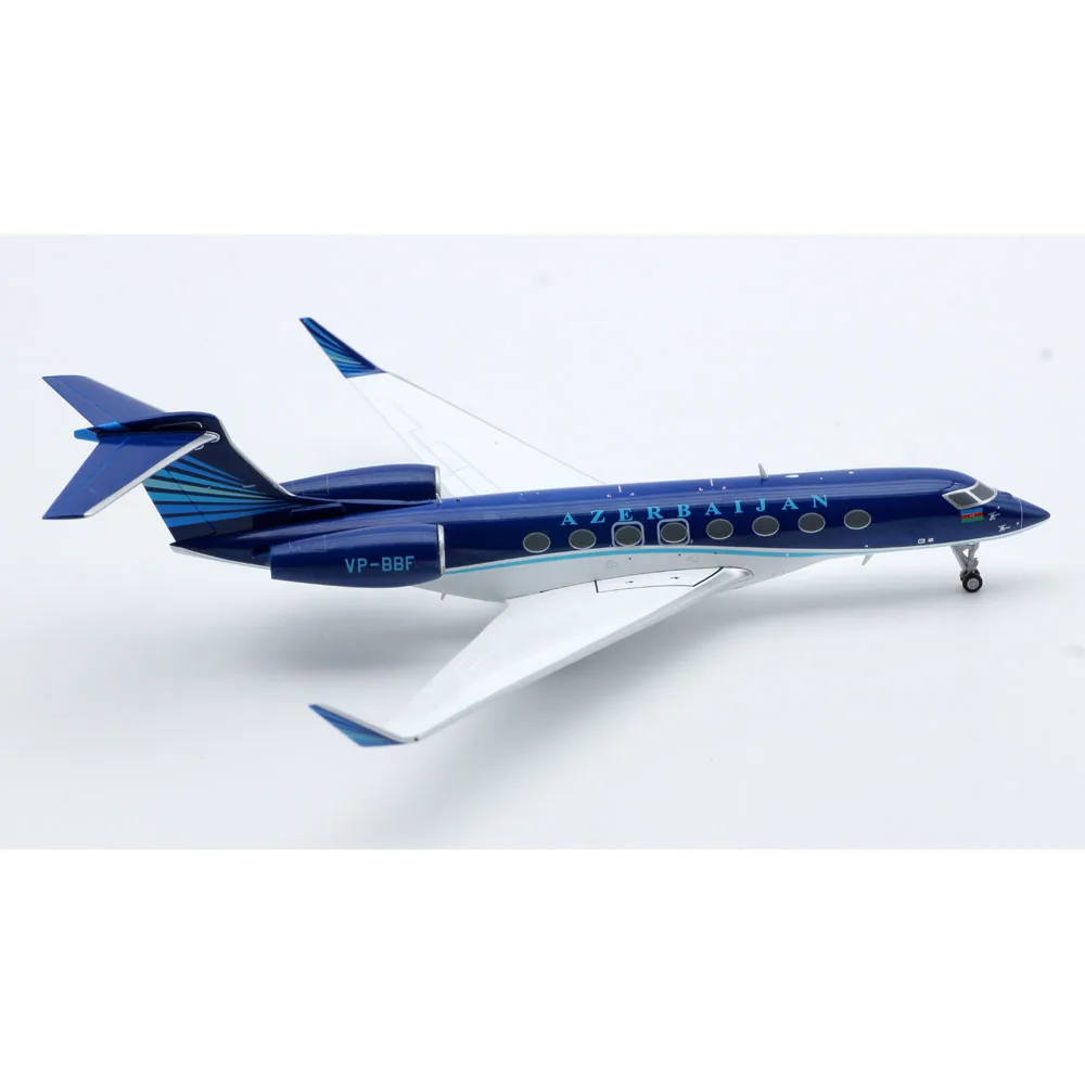 LH2291 Alloy Collectible Airplane Gift JC Wings 1:200 Azerbaijan G650 Diecast Aircraft JET Model VP-BBF With Stand