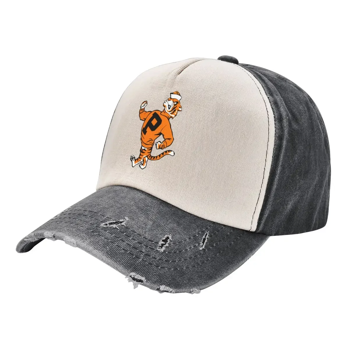 Princeton University Tiger Mascot Baseball Cap Kids Hat cute Hip Hop Sun Hats For Women Men's