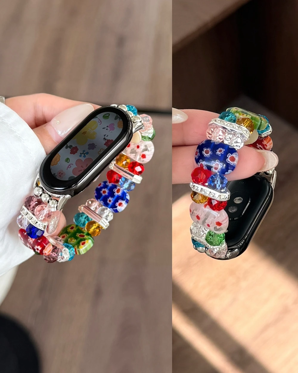 Bracelet élastique élégant pour Xiaomi Band 10/9/8/NFC