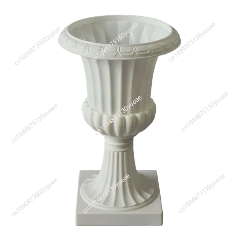 Golden European Plastic Large Size Vases Party Decorate Ornaments Wedding Celebration Photograph Originality Background Prop