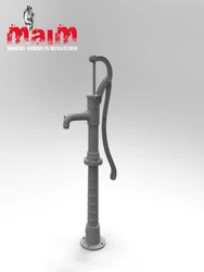 Unassambled   1/35  Garden Water Pump 55MM modern parts  Figure  Historical  Resin kit miniature model Unpainted