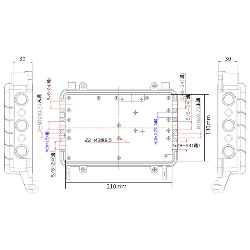 Imagem -06 - Amplificador de Ponte sem Fio ap de Longo Alcance Ip66 Caixa Impermeável Alumínio Fundido Caixa Metálica para Comunicação Estação Base