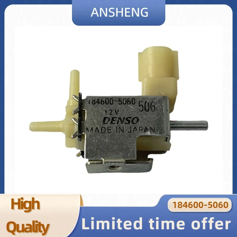 

Электромагнитный клапан вакуумного переключателя высокого давления 184600 -5060 для автомобилей/тормоза/промышленности 12 В/24 В постоянного тока, водонепроницаемый, прочный 1846005060