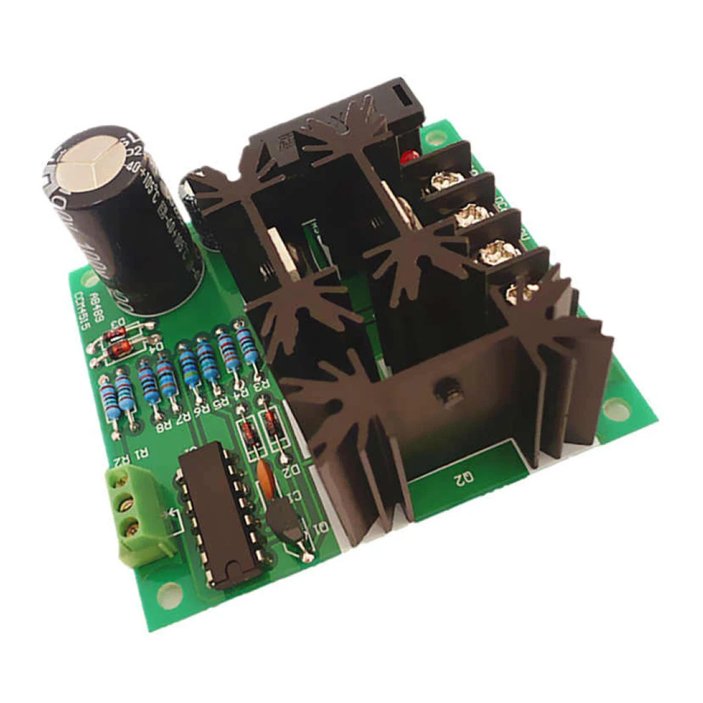 PWM DC Motor Stepless Speed Controller 1000W Max Motor Speed Control Board DC6-90V Motor Drive Module with Power Indicator Light