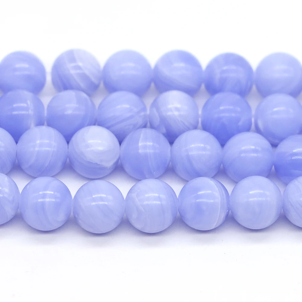 4/6/8/10mm Natural Beads Purple agate pine Beads Round Loose Stone Crystal Bead for Jewelry Making DIY Bracelet Craft Accessorie