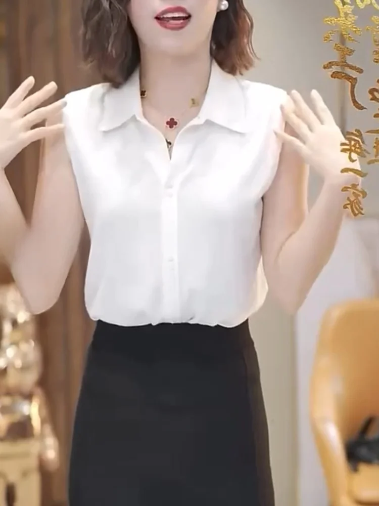 

Ele Ne Svel irt Commute Простая универсальная утягивающая майка для женщин Faionable Agel Sle Шелковый материал