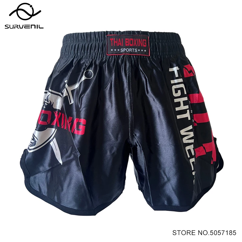 Short Muay Thai Man Woman Child Boxing Shorts Quick Dry Sanda Wushu Martial Arts Clothes MMA Fight Thaiboxing Kickboxing Shorts