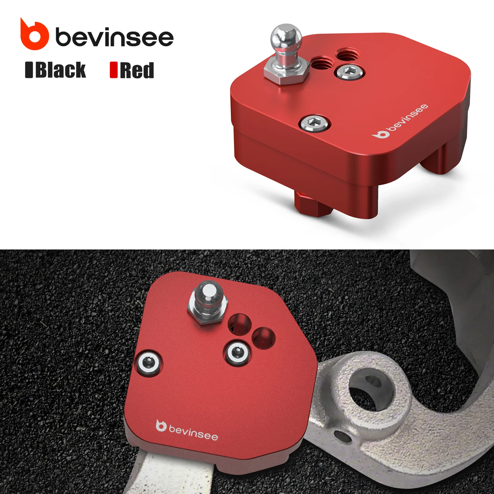 

BEVINSEE Adjustable Short Shift Kit Aluminium for Ford Focus MK3 ST 2013-2018, for Ford Focus MK3 RS 2016-2018