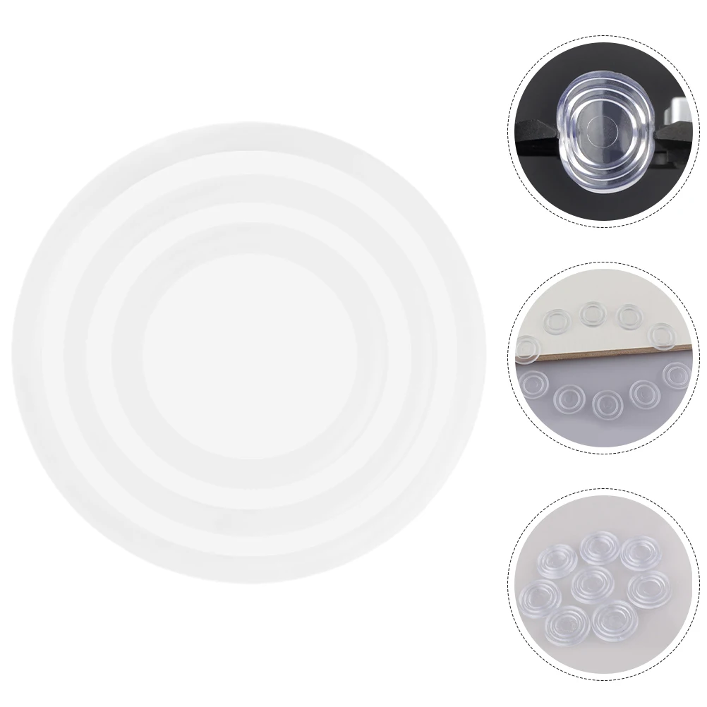 

100 Pcs Anti-slip Gasket niture Cabinet Pads Bumpers Clear for Glass Table Tops Coffee