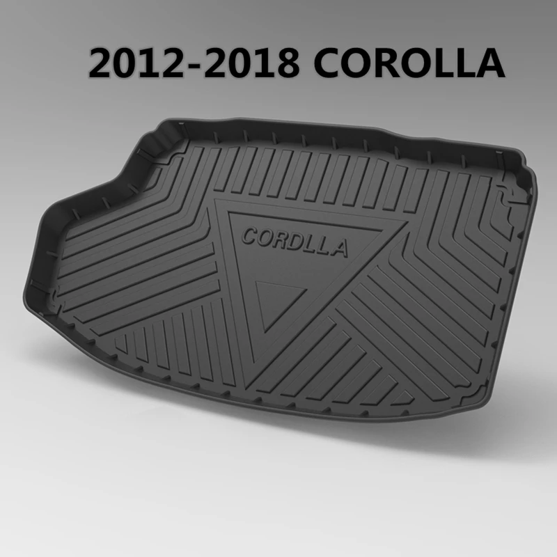 Use for 2012-2018 Toyota Corolla car carpet Corolla floor mats Corolla tunk mat Fit For Corolla waterproof floor mats