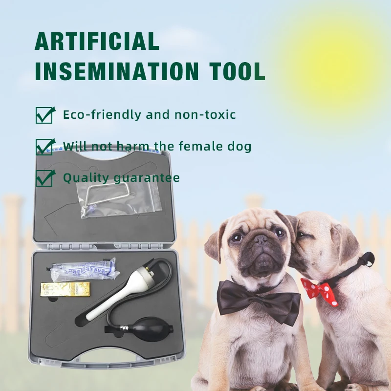 Bully Artificial Insemination Tool Corgi Insemination Silicone Kit Dogs Mating Breeder Bulldog Breeding Equipment Pet Clinic New