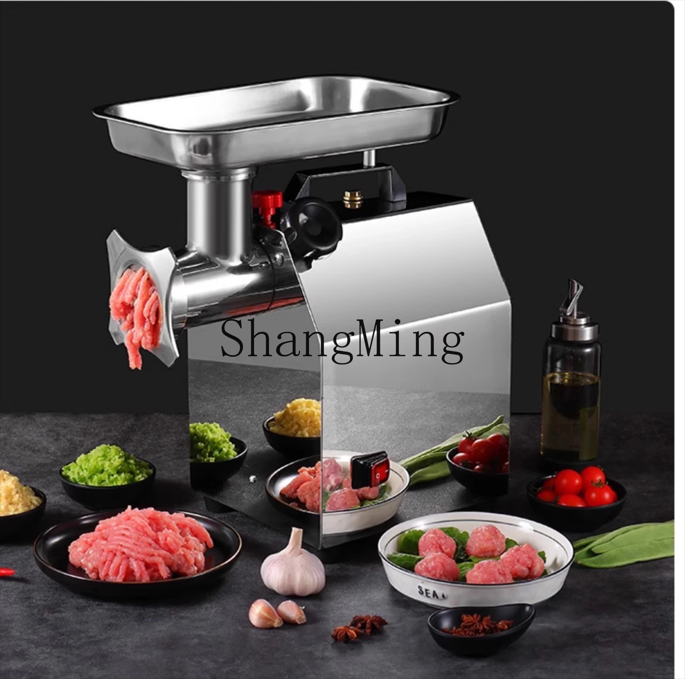 ZYY Tritacarne commerciale ad alta potenza Macchina per clistere multifunzionale elettrica in acciaio inossidabile da tavolo