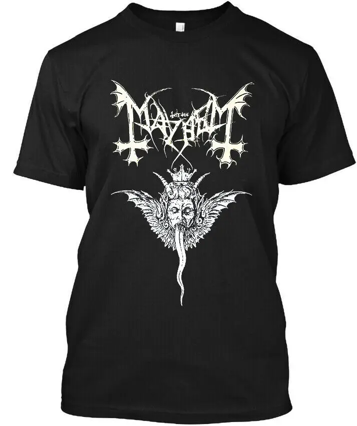 Mayhem Daemon Norway Black Music Retro Art Vintage T-Shirt S-4XL   Tees Y2K tops Unisex Summer Short Sleeve