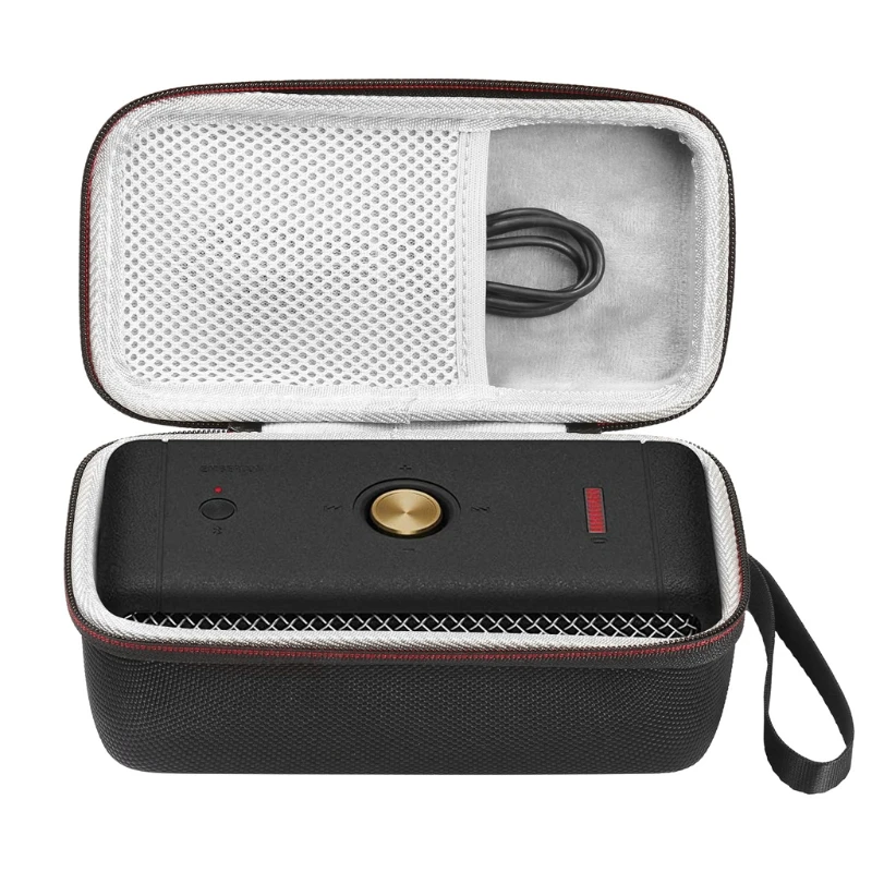 Portable Travel EVA Carrying Box for-MARSHALL Wireless Speaker Storage Bag Zipper Design Prop