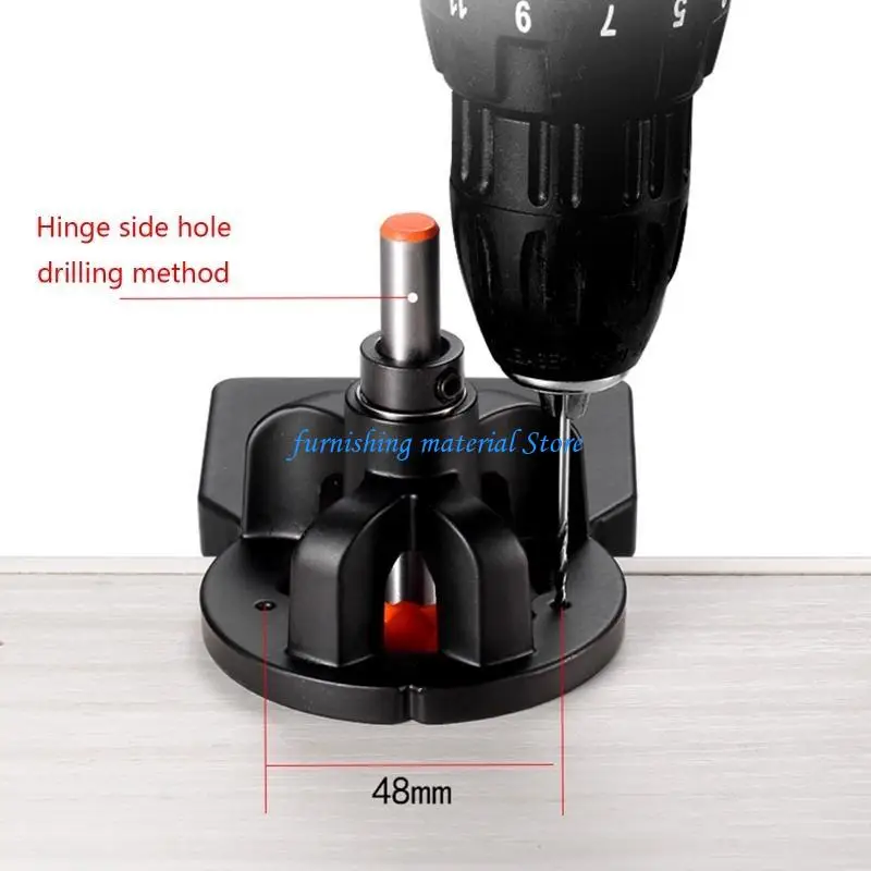 y5gd hole puncher دقة قفل الخشب Dowel Dowl Drill Guide Locator for Door #4