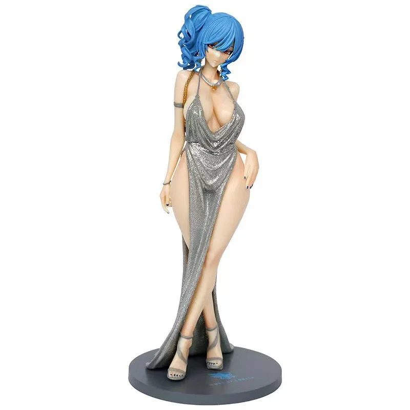 

Dress St. Louis figure blue route two-dimensional beautiful girl model ornament animation periphery