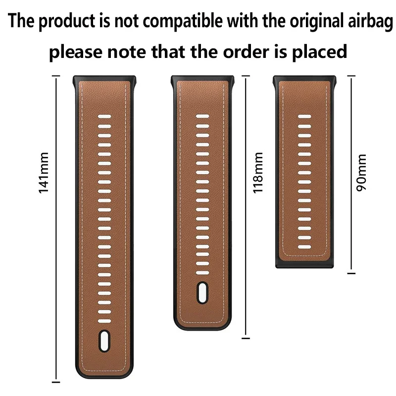 حزام سيليكون لساعة هواوي D2 بديل حزام قابل للتنفس حزام ساعة سريع الإصدار لساعة هواوي D2