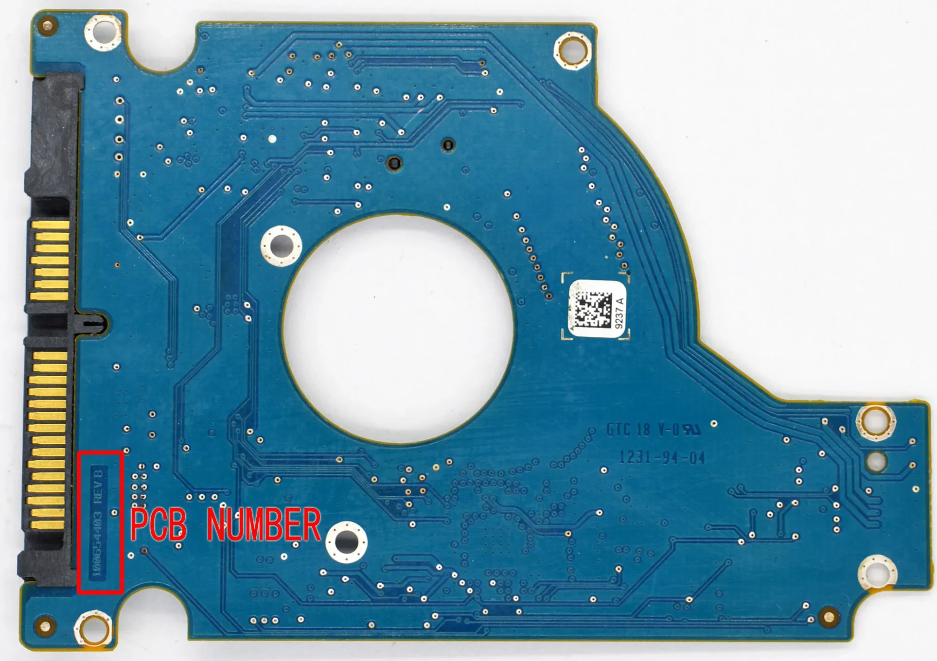100664637 RevA , 100654403 REV B / Notebook Hard Disk 9237 , 5077 100664635 / ST320LT007 , ST320LT020