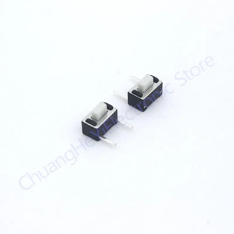 100PCS 3x6x5mm Micro Switch DIP-2 2 Pin Tactile Switch Side of Pins Push button button 3*6*5mm Height 5mm