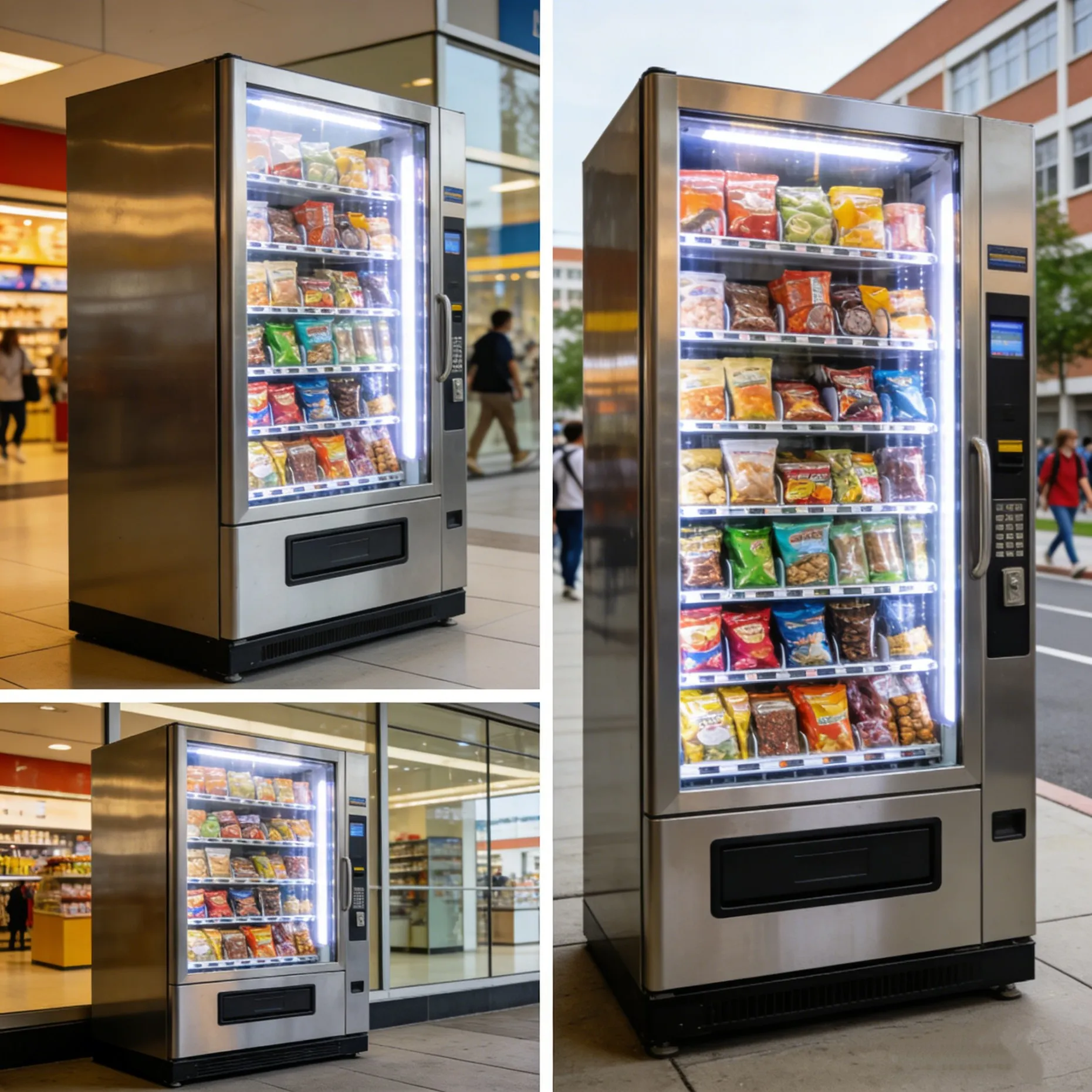 

Вендинговый автомат для закусок, напитков и медикаментов с индивидуальными размерами, OEM/ODM, 36 видов товаров.