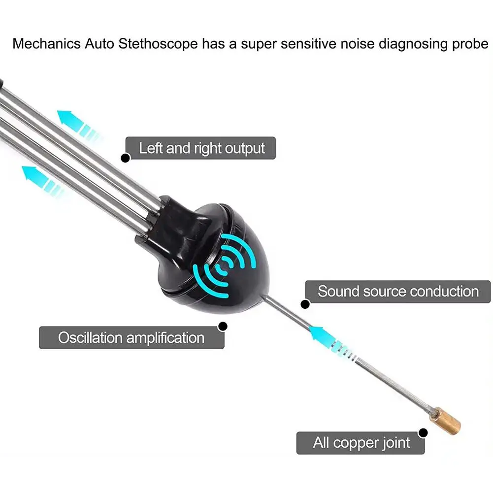 Cylinder Stethoscope For Auto Mechanics Stethoscope Car Engine Block Diagnostic Tools Hearing Car Repair Tools Car Accessor M3H1