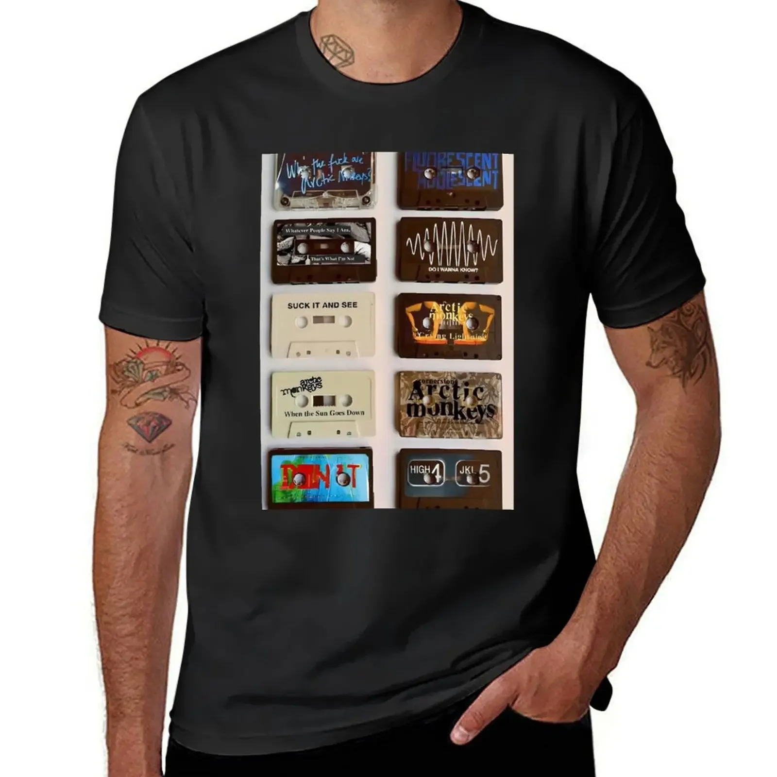 cassette monkeys T-Shirt plus size tops custom t shirt plus sizes Men's clothing