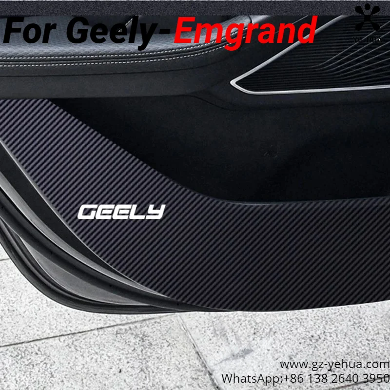 For GEELY EMGRAND 2022-2024 Car Door Anti Kick Film Anti Kick Pad Automobiles Parts Accesorios Para Auto Tools