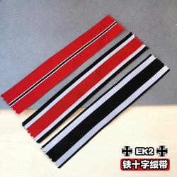 Sui strap, foreign medal, woven strap, EK2 ribbon, medal, row buckle, eye cloth Spot replica of German cross emblem,