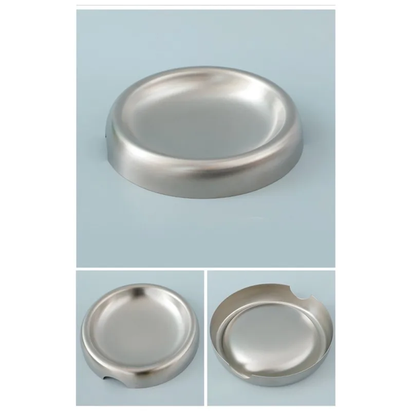 B97A-Cat Food Feeding Bowl Dog Bowl Stainless Steel Pet Feeding Feeder Bowl Durable Cheap For Small Medium Dogs