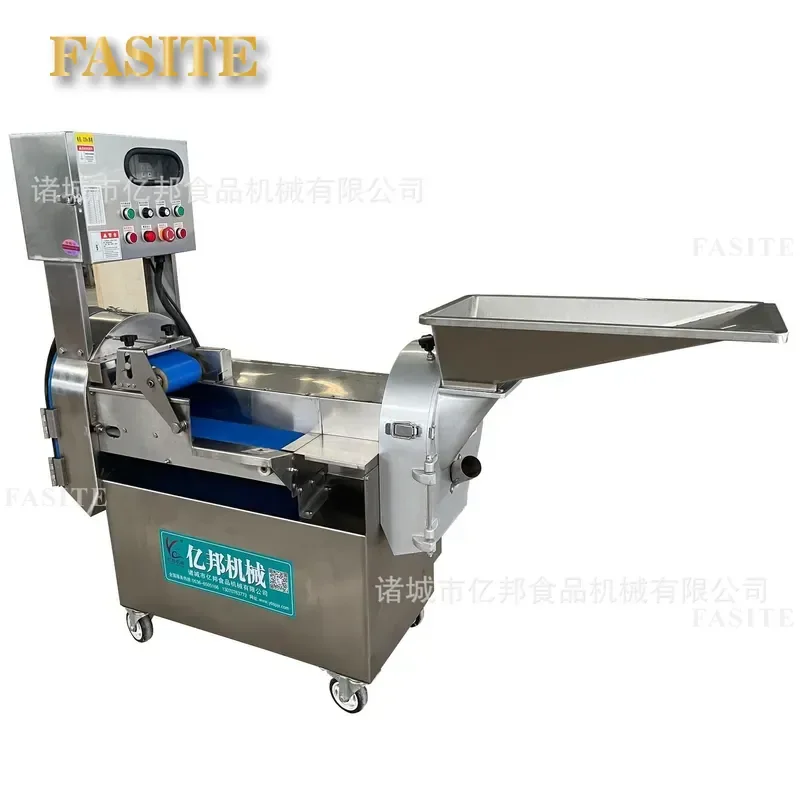 For Commercial Multi-functional Double-head Vegetable Cutter with 3 Sets of Blades Dicing Slicing Shredding Kitchen Tool