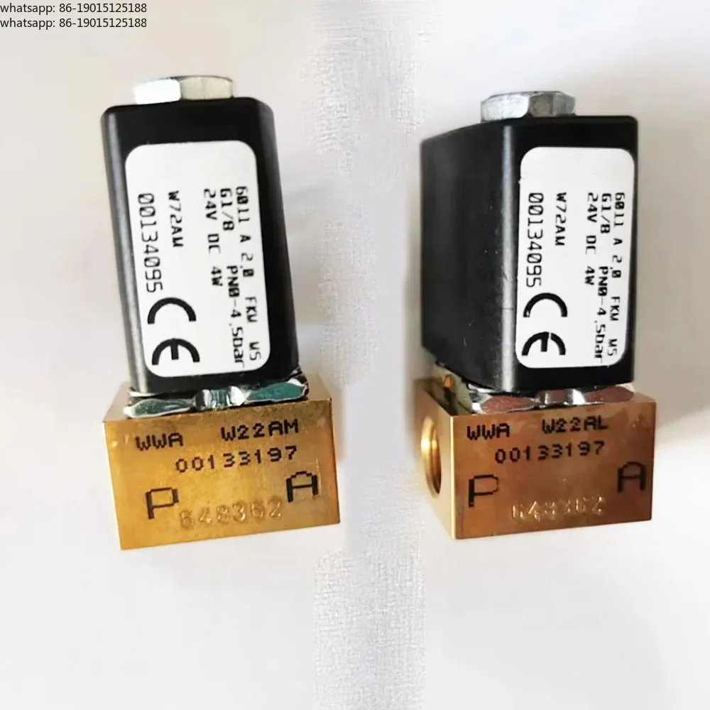 

2026 high quality normally closed two-way solenoid valve 6011 A G1/8 24V 00134071 00134095