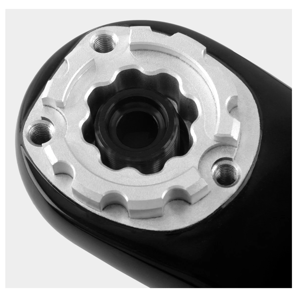 WUZEI MTB Carbonfaser-Kurbelgarnitur 165 170 175mm Mountainbike-Kurbelsatz 24mm Ti AL-7075 Achse 3-Loch Fahrradkurbel für Shimano – Detail 16