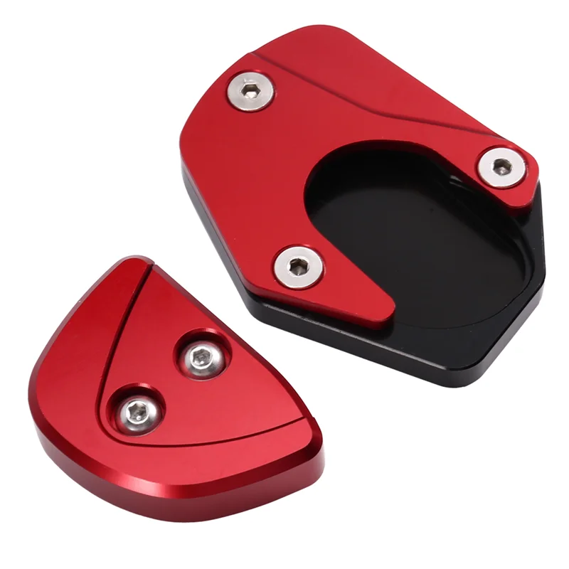 

Боковая подставка для мотоцикла, подставка для двери, вспомогательная опорная пластина для педали, предназначенная для моделей SYM ADXTG400 ADXTG 400, 2024, 2025, красный