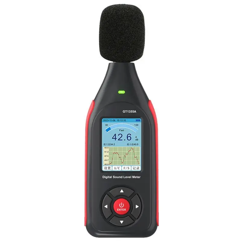 Innovative Digital Noise Meter With Condenser Microphone Digital Sound Level Meter Noise Tester Sound Detector Decible Monitor