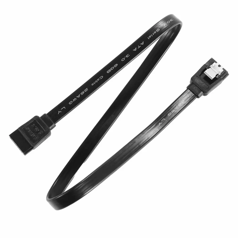SSD HDD SATA 3.0 III cavo dati a SSD HDD Hard Disk Drive Cord Sata3 dritto ad angolo retto 6 Gb/s per scheda madre