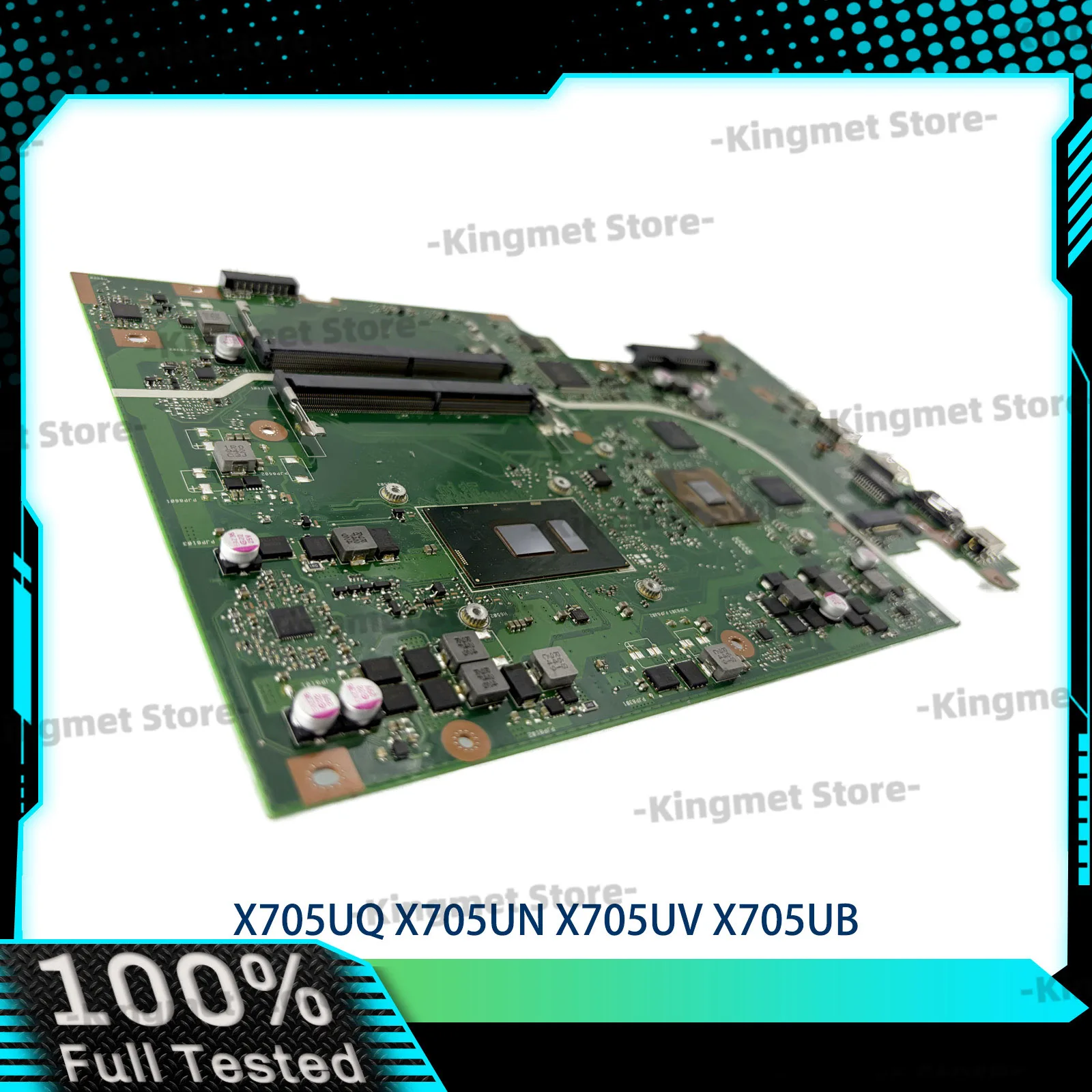 X705UB Laptop Motherboard For ASUS VivoBook X705UF X705UNR X705UBR F705U X705UVP X705U X705UBP X705UV Mainboard W/ I3 I5 I7 CPU