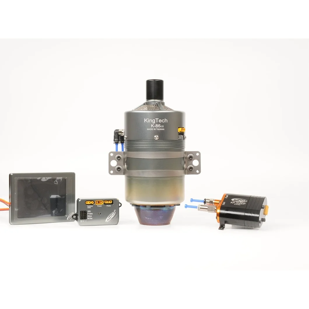 KingTech K86G5 Turbine Engine 8.6KG DIY Diesel Fuel RC Model Plane Turbo Jet Motor Part Gas Oil Toy Drone Aircraft Turbojet