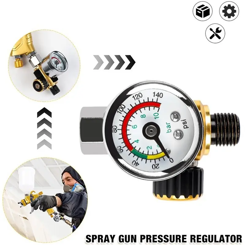 [HOT!A34R】 Pressure Valve Spray Gun 1/4
