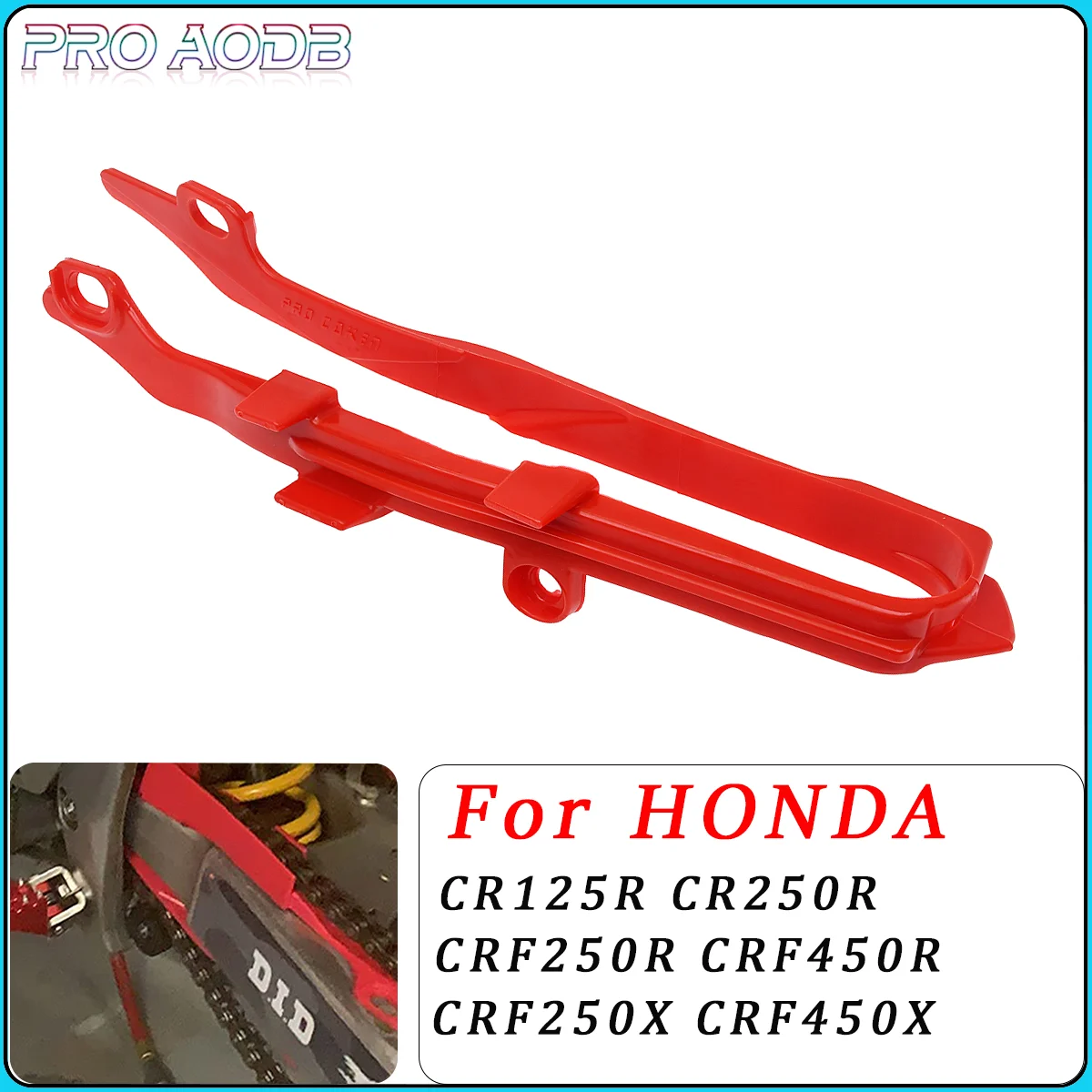 Motorcycle Chain Slider Guide Protection Device For Honda CR125R CR250R CRF250R CRF450R CRF250X CRF450X 2000-2009 Dirt Bike