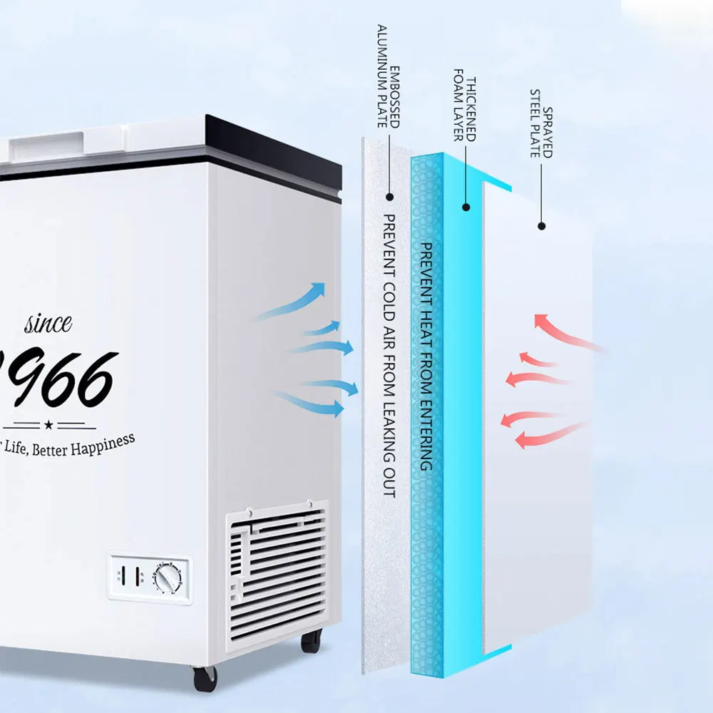 Refrigerador de cozinha 108L embutido refrigerador de bebidas para restaurante bar café bebidas de resfriamento Frigobar